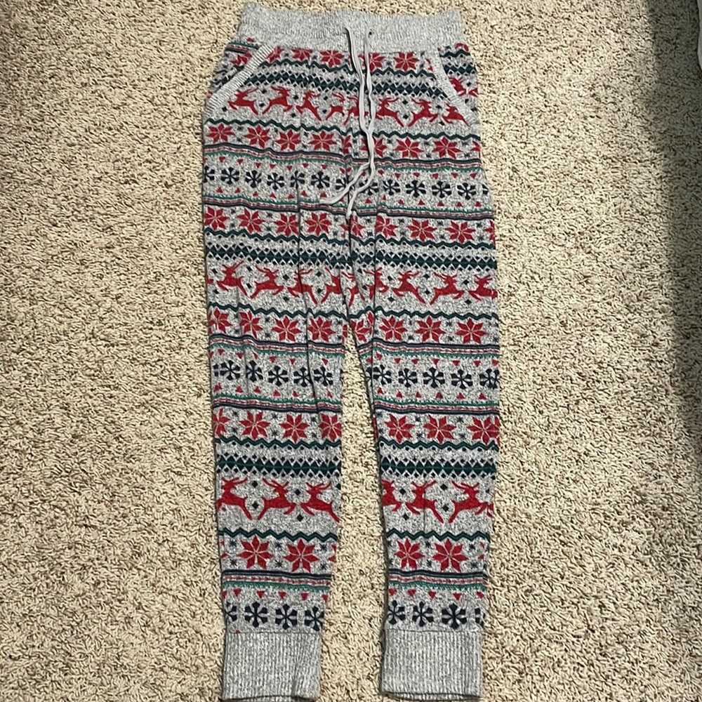 Grace and Lace Reindeer Joggers
